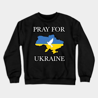 Pray For Ukraine Crewneck Sweatshirt